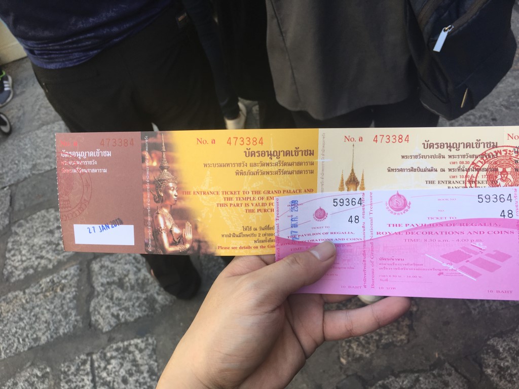 Grand Palace ticket